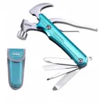 Ciocan multifuncțional TOTAL 12 funcții, unealtă compactă pentru bricolaj