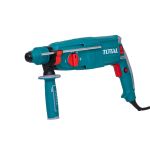 Ciocan rotopercutor TOTAL 800W, SDS+, 2.5J, set burghie și daltă