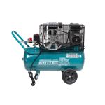 Compresor de aer Total 50L, 2200W (3CP), 8 bar, cu curea si ulei