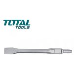 Daltă pentru demolare TOTAL cu prindere HEX 30x410x100 mm, robustă