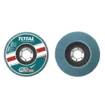 Disc abraziv cu zirconiu TOTAL 115x22 mm, granulație P60 pentru metal