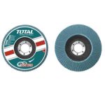 Disc abraziv tip flap din zirconiu TOTAL, 125x22 mm, granulație P40