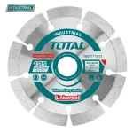 Disc diamantat pentru debitare beton TOTAL Industrial, 125 mm, prindere 22,2 mm