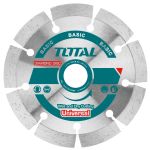 Disc diamantat pentru debitare beton TOTAL Basic 230 mm, umed/uscat