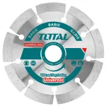 Disc diamantat pentru debitare beton TOTAL Basic 230 mm, umed/uscat