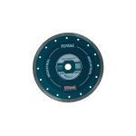 Disc diamantat ultrasubtire TOTAL Industrial 230 mm, prindere 22,2 mm