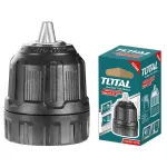 Mandrină TOTAL 10 mm (0,8–10 mm) pentru mașini de găurit compatibile