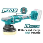 Mașină de polisat TOTAL 20V, 125 mm, brushless, fără acumulator