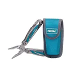 Patent multifuncțional TOTAL 15 în 1 cu husă, unealtă compactă pentru atelier