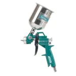 Pistol de vopsit TOTAL cu duza 1.5 mm si rezervor 400 ml, alimentare cu aer