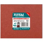 Set 5 coli hârtie abrazivă TOTAL 145x114 mm pentru șlefuitor