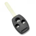 Carcasă cheie Honda cu 3 butoane și soclu pentru chip (înlocuire carcasă)
