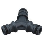Ramificație tip Y pentru furtun de grădină, conector rapid 2 căi