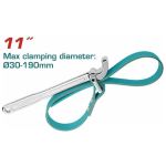 Cheie cu bandă TOTAL 11” pentru diametre Ø30–190 mm, curea 820 mm