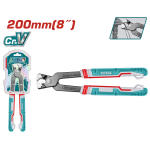 Clește pentru sârmă TOTAL industrial 200 mm (8”), oțel Cr-V, mâner ergonomic