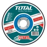 Disc de debitare metal TOTAL 180 mm pentru polizor unghiular