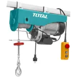 Palan electric TOTAL 900W, 500 kg, ridicare 6/12 m, opritor de urgenta