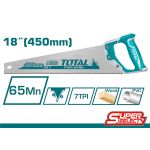 Fierăstrău pentru lemn TOTAL 450 mm (18”), lamă 65Mn, 7 TPI