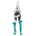 Foarfecă pentru tablă stânga Total, 250 mm (10"), pentru tăieturi curbe precise