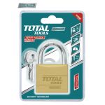 Lacăt industrial TOTAL 50 mm din alamă, 270 g, cu 3 chei