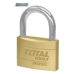 Lacăt industrial TOTAL din alamă 60 mm, 385 g, cu 3 chei incluse