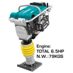 Mai compactor TOTAL 6.5 CP, 79 kg, forță impact 10 kN, talpă 33x29 cm