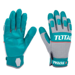 Mănuși de protecție antișoc TOTAL XL din microfibră și PU, EN388