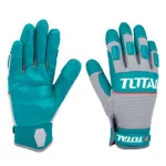 Mănuși de protecție antișoc TOTAL XL din microfibră și PU, EN388