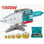 Mașină de sudat țevi PPR/PE Total 800/1500W cu termostat, 20–63 mm