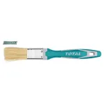 Pensulă de vopsea TOTAL 25 mm cu mâner TPR, pentru retușuri precise