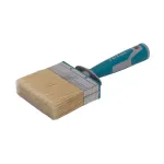 Pensulă pentru vopsit tavan TOTAL, 4" (100x30 mm), industrială, mâner ergonomic