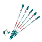 Set 5 lame pentru fierăstrău 300 mm (12”), 24T, industrial, TOTAL