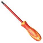 Șurubelniță izolată pentru electrician TOTAL PZ2 x 100 mm, VDE 1000V