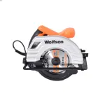 Fierăstrău circular pentru lemn Wolfson 1380W, disc 185 mm cu ghidaj laser