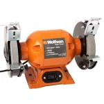 Polizor de banc Wolfson 250W cu două pietre, disc 150 mm, 0–3000 rpm