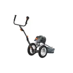 Motocoasă cu roți Wolfson Imperio 52cc, 3CP, mâner reglabil și pliere ușoară