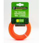 Fir tăietor rotund pentru motocoasă 15 m, 2.4 mm – Gospodarul