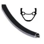 Jantă 20 inch din aluminiu dublă, 36H 14G, 460 g, Blade ML-13