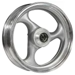 Jantă față pentru roată 12 inch Blade, aluminiu, finisaj argintiu