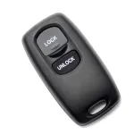 Carcasă cheie Mazda cu 2 butoane (Lock/Unlock), compatibilă tip briceag