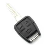 Carcasă cheie Opel cu 3 butoane și lamă pe stânga, compatibilă Carguard