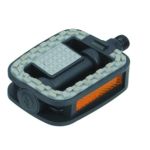 Pedale City antiderapante din PP + TPR, cu cos cu bile, ax otel bor