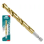Burghiu HSS 7.5 mm Total cu prindere hexagonală tip bit pentru metal