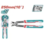 Clește pentru sârmă TOTAL 250 mm (10”), din oțel Cr-V, industrial