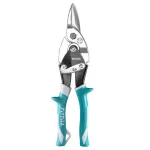 Foarfecă pentru tablă cu tăiere dreaptă Total, 250 mm (10”), pentru oțel și inox