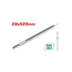 Spit dalta TOTAL 28x520 mm cu prindere SDS Hex pentru daltuire si demolari