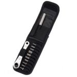 Trusă clichet pentru bicicletă Bike Hand, 12 piese din oțel, biți imbus/Torx