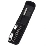 Trusă clichet pentru bicicletă Bike Hand, 12 piese din oțel, biți imbus/Torx