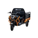 Triciclu electric cargo Blade Active R6 1300W, 72V, 500 kg, negru-portocaliu