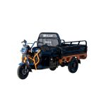 Triciclu electric cargo Blade Sprint 3.0 2000W, 72V 45Ah, 600 kg, negru-portocaliu